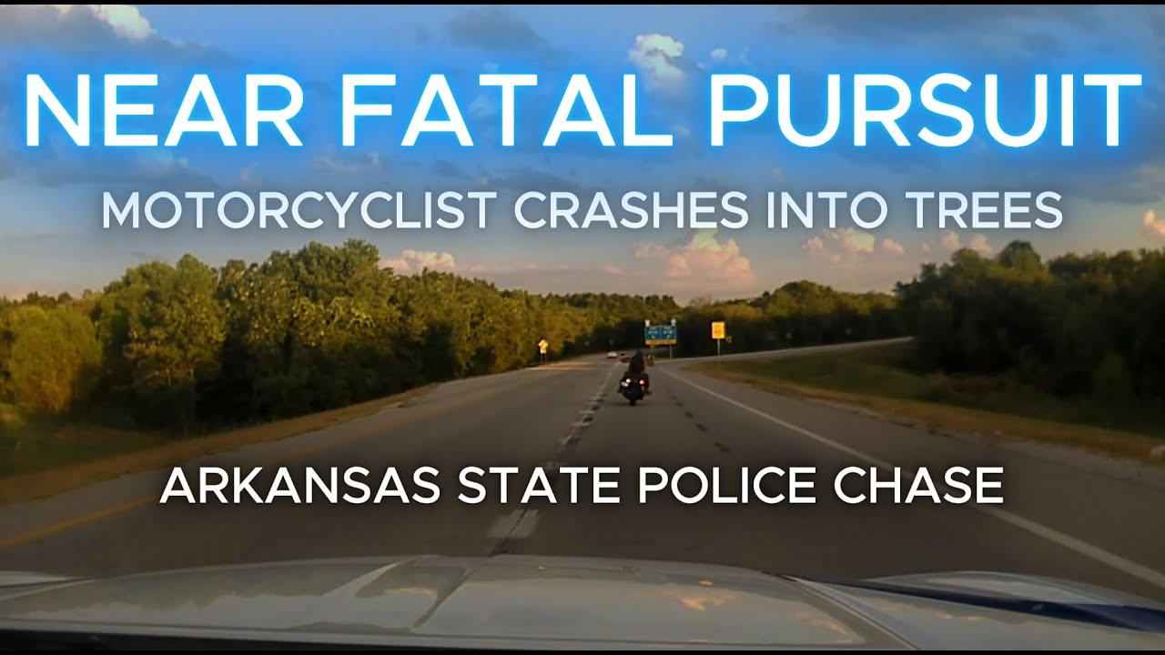 Motorcyclist Cheats Death While Fleeing From Police | Arkansas State ...