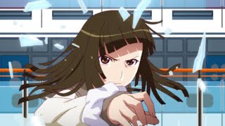 Knocking door down Monogatari meme