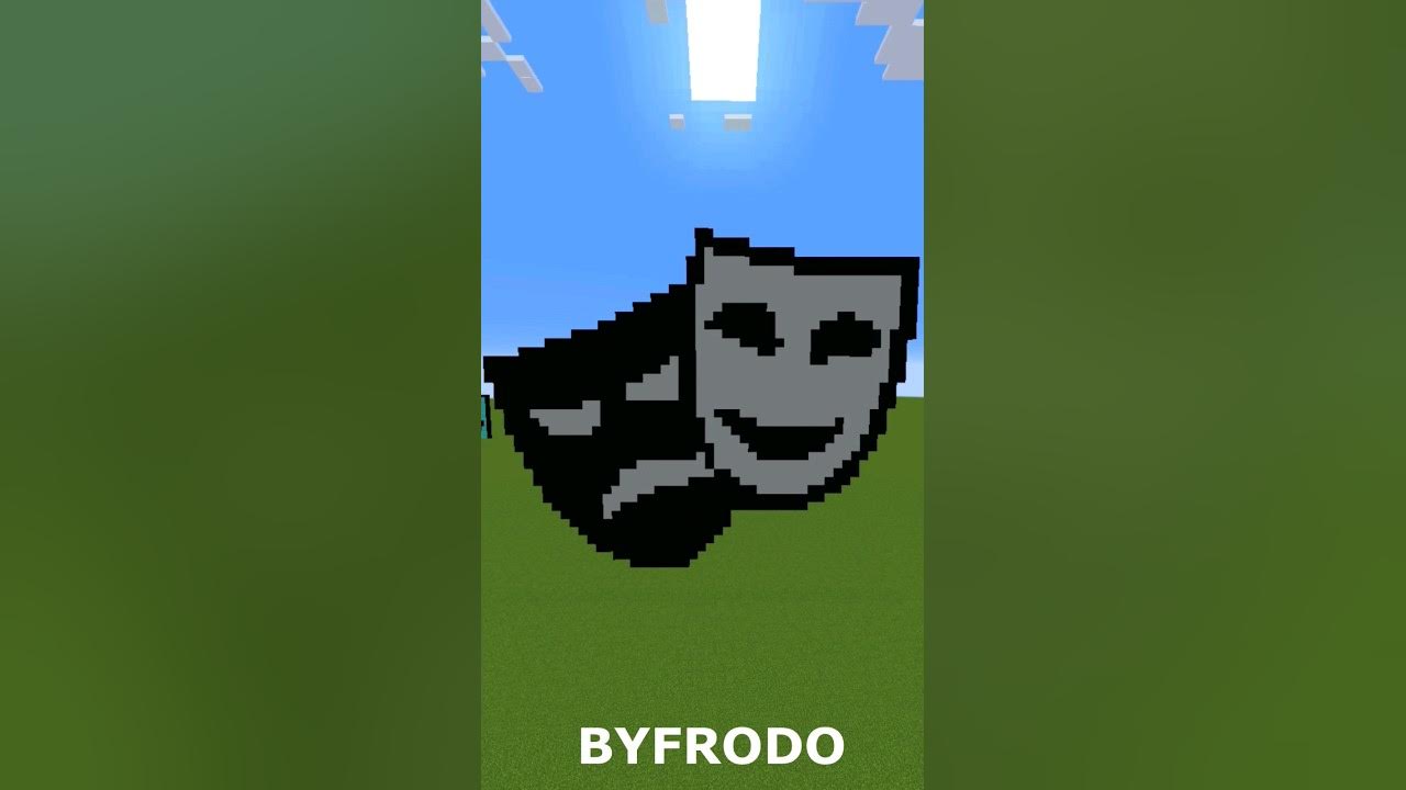 happy masks Art Minecraft 😯😳🤨😈 YouTube