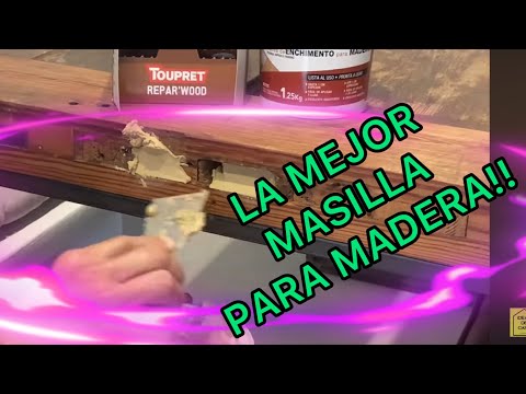 🎬 Video relacionado con masillas para rellenar madera
