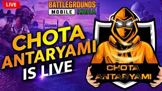 FREE RP GIVEAWAY ON 1K || ROAD TO 1K SUBS || Chota Antaryami || BGMI LIVE #bgmilive #antaryamigaming