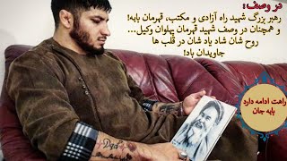 ای سرور مقاومتای صاحب ایمانمزاری قهرمان پهلوان وکیل قهرمان Mazariqahramanpahlawanwakilqahar..