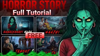 Make Viral AI Horror Stories In Minutes (Complete Course 2026)🔥 How to Create Horror AI Videos