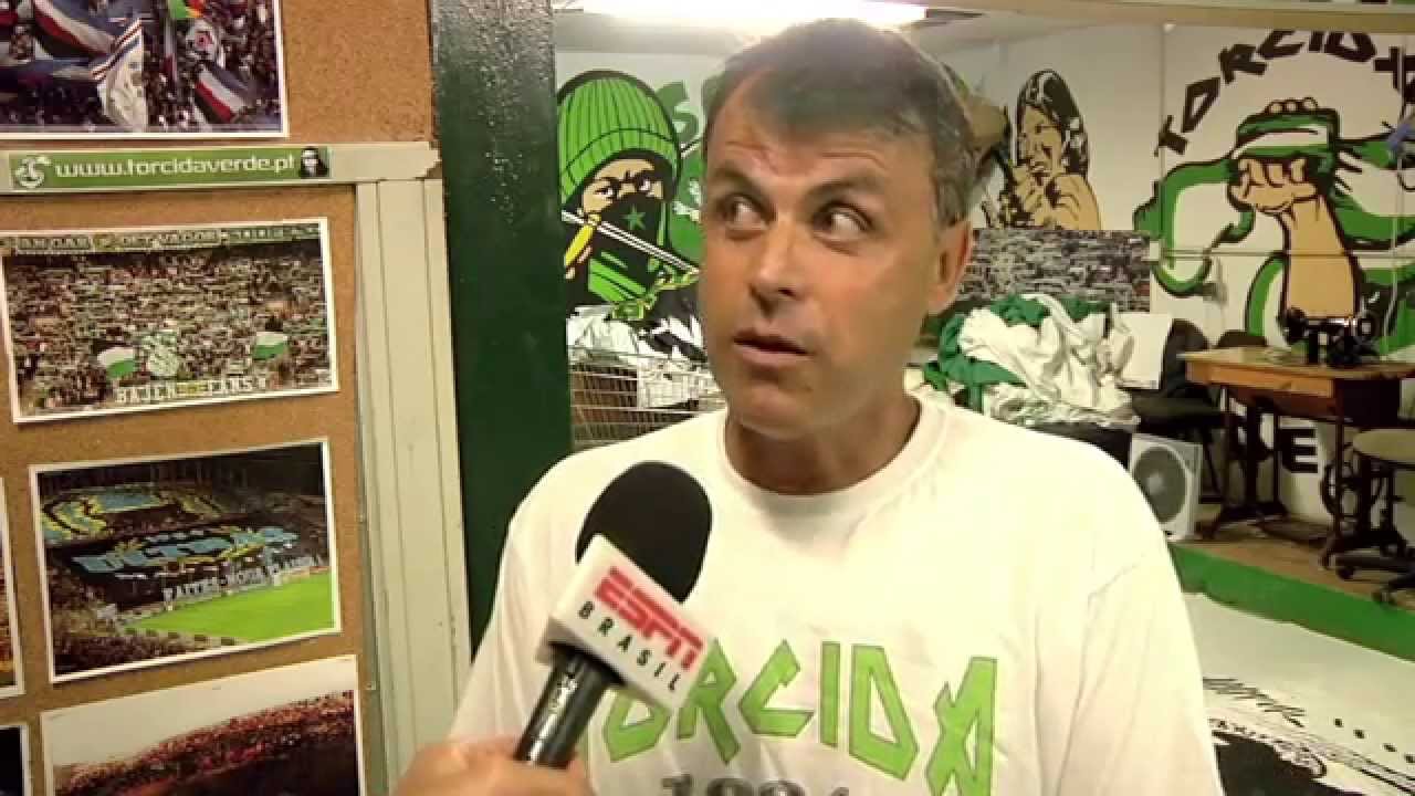 Sporting Lisboa TORCIDA VERDE - reportagem especial ESPN-BRASIL