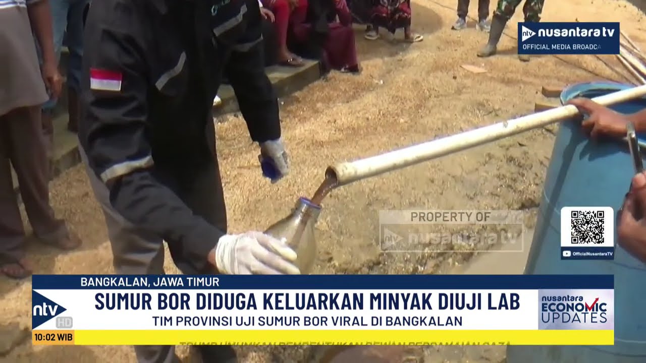 Heboh Pengeboran Air Sumur Keluarkan Minyak, Dinas ESDM Jatim Lakukan Uji Lab | NEU