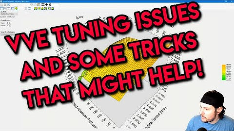 VVE Tuning Issues, Big Shifts On Adjustments?