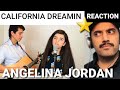 California Dreamin' - The Mamas & The Papas (Angelina Jordan Cover) - 1st time reaction.