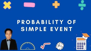 Probability of Simple Event (Tagalog)