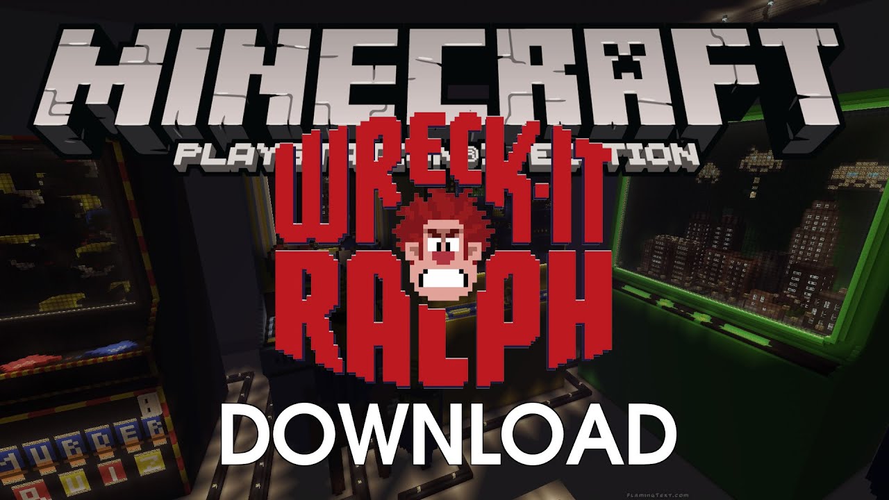 WRECK IT RALPH ADVENTURE BY SLIH91 - DOWNLOAD MINECRAFT 