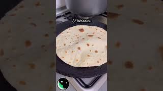 How to make Soft Chapati and Roti-Indian Flat Bread Recipe |  Phulka Roti |  Fluffly Roti #shorts screenshot 2