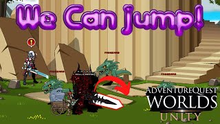 We Can JUMP In AQW Unity!!