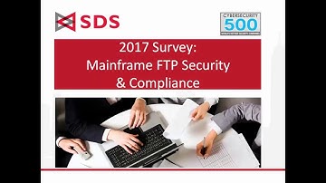 2017 Security & Compliance Survey: VFTP-SSH Collaboration Webcast