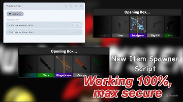 Item Spawner Script | Roblox MM2 Game | #roblox #mm2