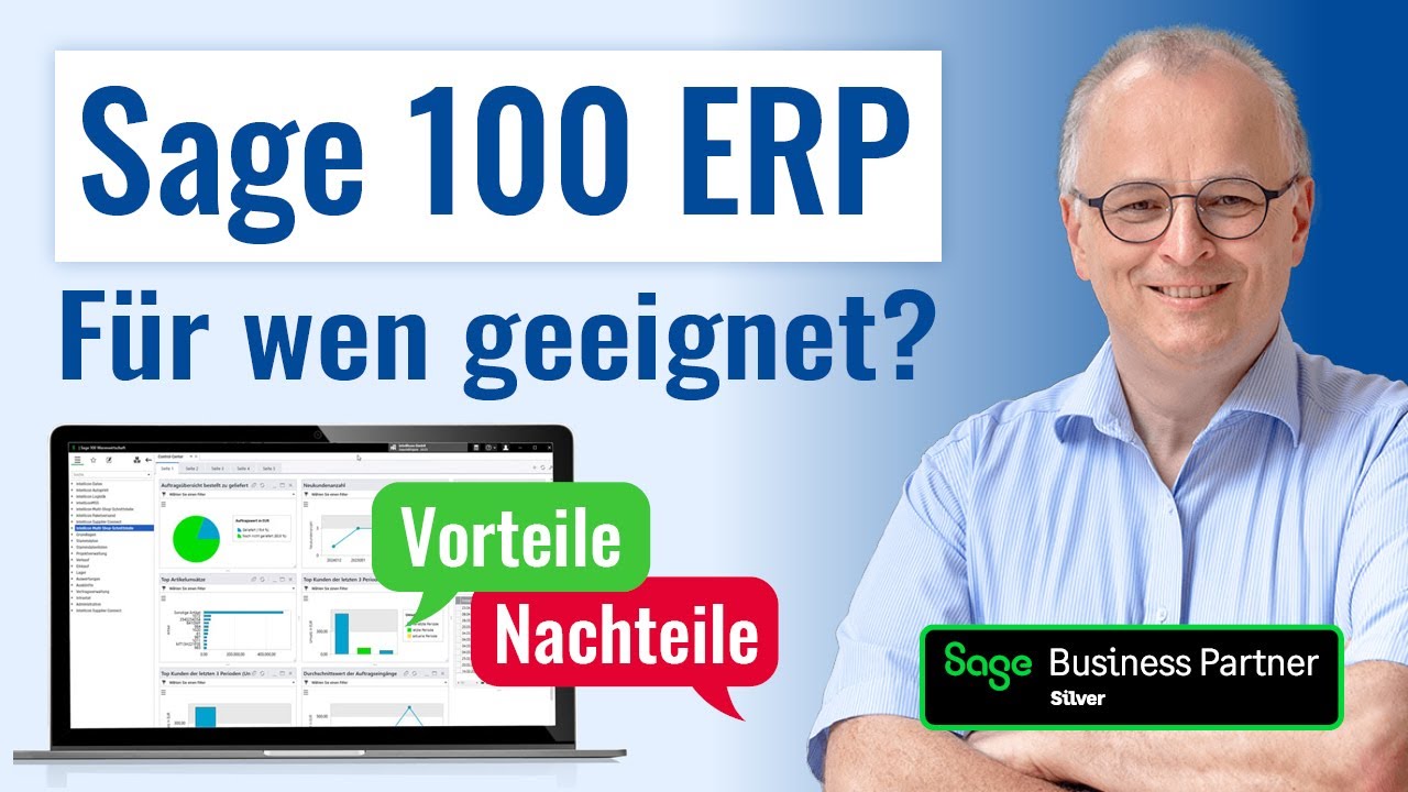 Sage 100 - die richtige ERP-Lösung für Ihr Unternehmen?