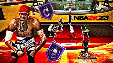 NBA 2K23 THE BEST 2way 3PT POINT FORWARD  Build playing season 4 👍500 SUB GRIND🙏