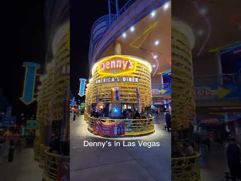 Видео: Denny's на Лас-Вегас-Стрип
