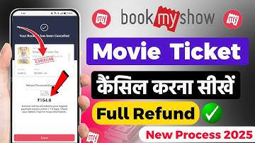 bookmyshow app me movie ticket cancel kaise kare | How to cancel movie ticket in bookmyshow app