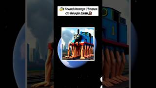 I Found Strange Thomas On Google Earth🚂#shortsfeed#googleearth #mapping#findmysteriousplace #shorts