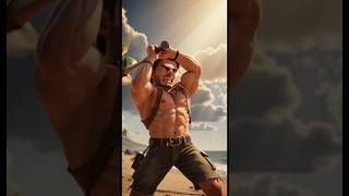 Skinny vs Fat vs Muscular – Who Escapes the Island First? 🏝️ #shorts