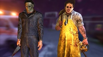 SCRATCH MIRROR Michael Myers, Huntress And Bubba VS 3 Man SWF | Dead by Daylight