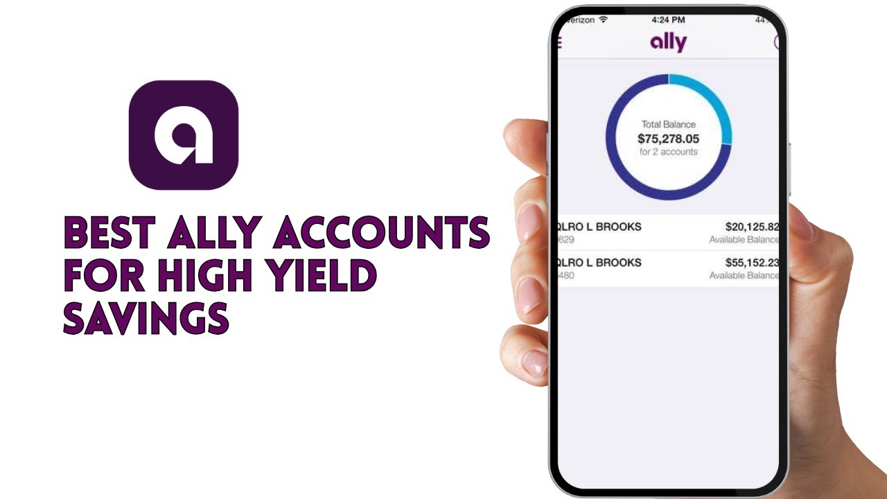 Best Ally accounts for high yield savings - YouTube