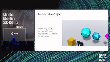 Unite Berlin 2018 - Open-source Building Blocks for Windows Mixed Reality Experiences