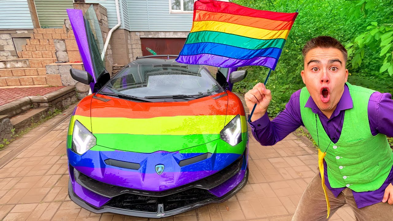 LGBT Car for Gays! Mr. Joe Found Remote Control on Camaro & Conjured