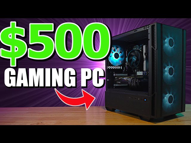 $500 Gaming PC Build (Mid 2025) – Best Parts & Benchmarks - YouTube