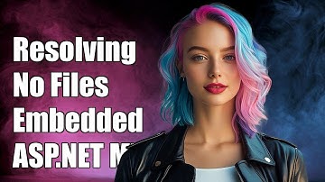 Resolving No Embedded Files in EmbeddedFileProvider in ASP.NET Core MVC