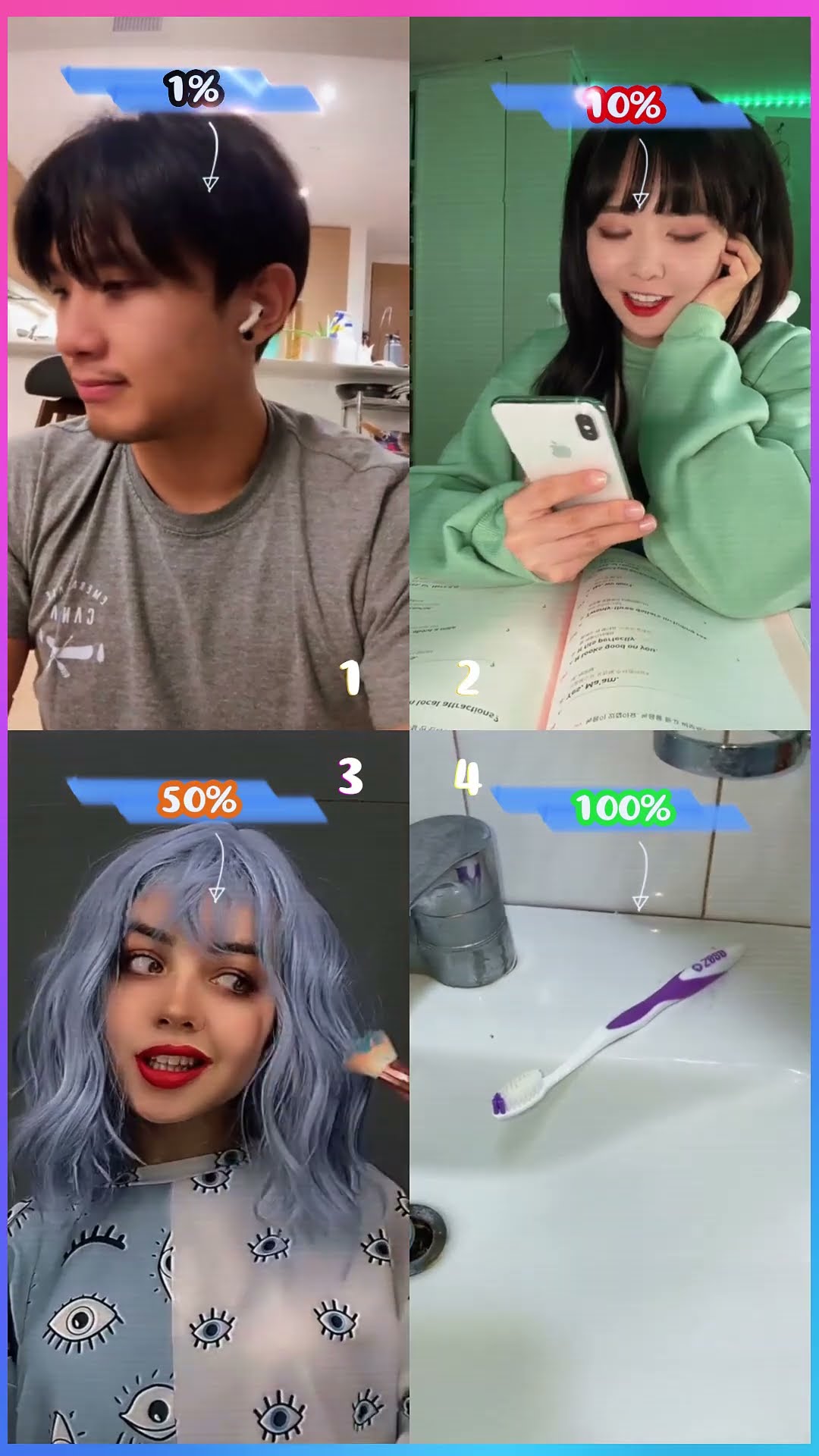 (SUKI SUKI DAISUKI) 1, 10, 50 or 100 #shorts #tiktok #viral #dance #cute #funny #trend