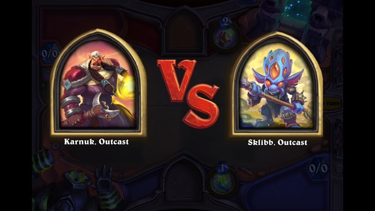 Karnuk, Outcast VS Sklibb, Outcast