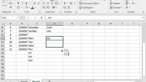 Range number, month, day and date in MS Excel explained in Khmer explained in Khmer