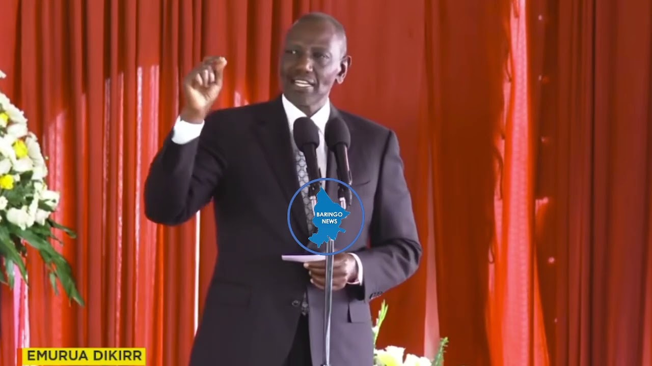 PRESIDENT RUTO Full Speech During the Funeral Service of The Late Hon  Johana Ng'eno