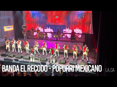 Banda El Recodo - Popurri Mexicano (6 Canciones)- Secret Press Event - LA, CA - 2019 - GHG