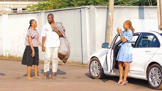 Rich Guy Left His Home Pretending 2 Be Homeless Just 2Know Who Will Truly Luv Him - Nigeria Movie