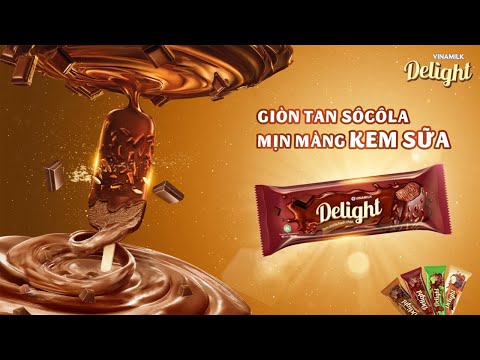 Video KEM DELIGHT SÔCÔLA - LỚP VỎ GIÒN TAN - MỊN MÀNG KEM SỮA - youtube