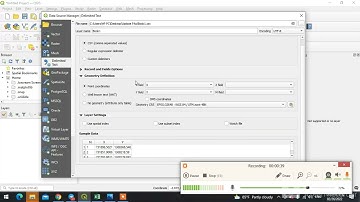 How to import excel (UTM) in QGIS