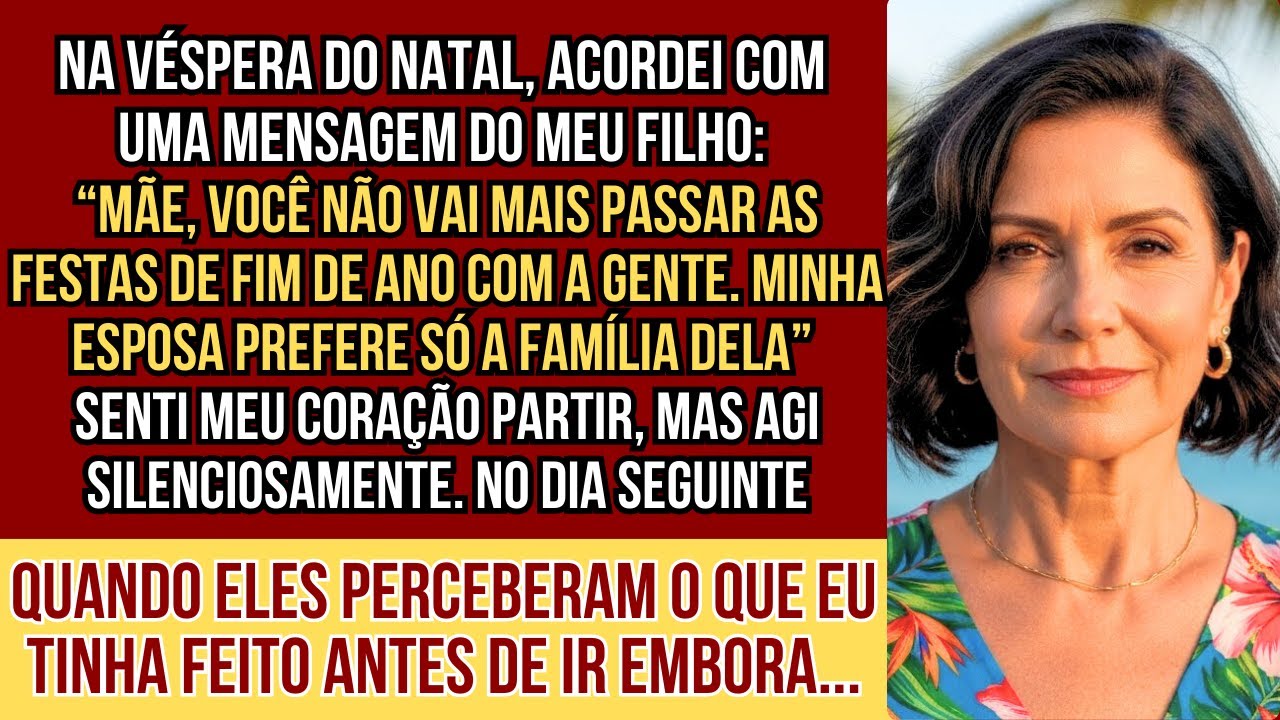 HISTORIAS REAIS. Véspera de Natal, meu filho disse: 