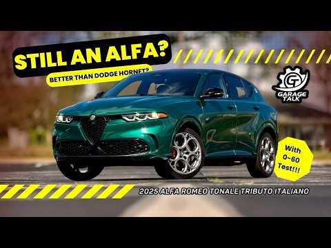 2025 Alfa Romeo Tonale Tributo Italiano PHEV Tour and 0-60 Test
