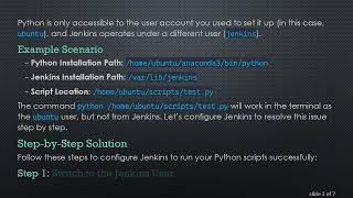 Easy Steps to Configure Jenkins for Running Python Scripts on an EC2 Instance