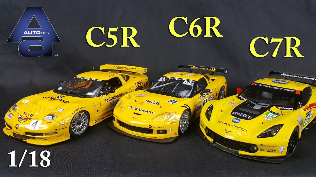 Yellow 2004 Chevy Corvette C5r HO Slot Car Xtrac Auto World R6 for sale online 