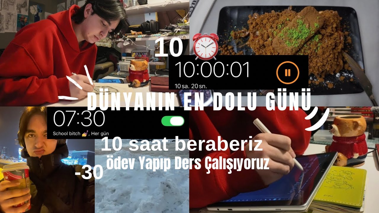 Yks’26 | 10 Saat Çalıştığım ve Gezdiğim Bir Gün | Yakında Deliricem 