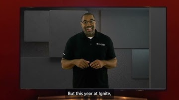 MSignite promo Donovan Brown