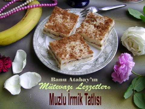 Muzlu İrmik Tatlısı (Sütlü Tatlı Tarifleri)