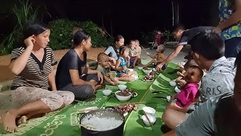 Biệt thự đồi thông dàn diễn viên điện tử ăn rằm trung thu. Nguyễn Tất Thắng