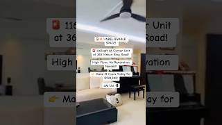 🏠💥 UNBELIEVABLE SPACE! 🚨 1163sqft 4A Corner Unit at 365 Yishun Ring Road, High Floor, Renovated!