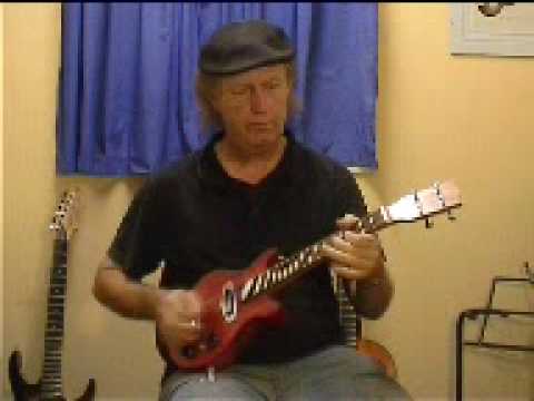 Greg Franklin plays wild electric ukelele (ukulele...