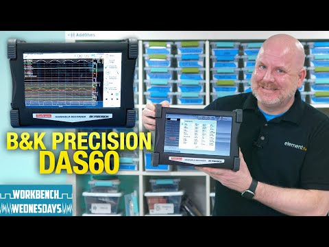 See what B&K's DAS60 Handheld 6 Channel Recorder can Measure - Workbench Wednesdays