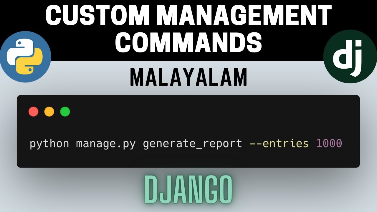 Management commands. Django Shell Plus.
