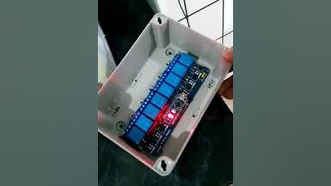 Como ligar as lâmpadas de casa barato  ( sonof )de 8 canais em casa